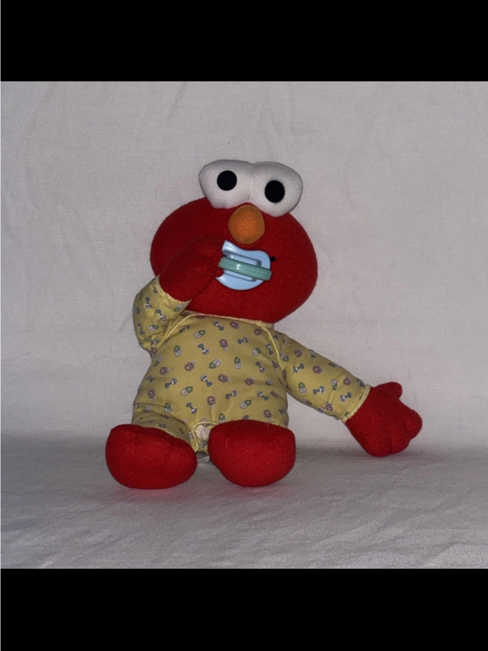 Fisher-Price Vintage Baby Elmo Plush  Sings And Hums